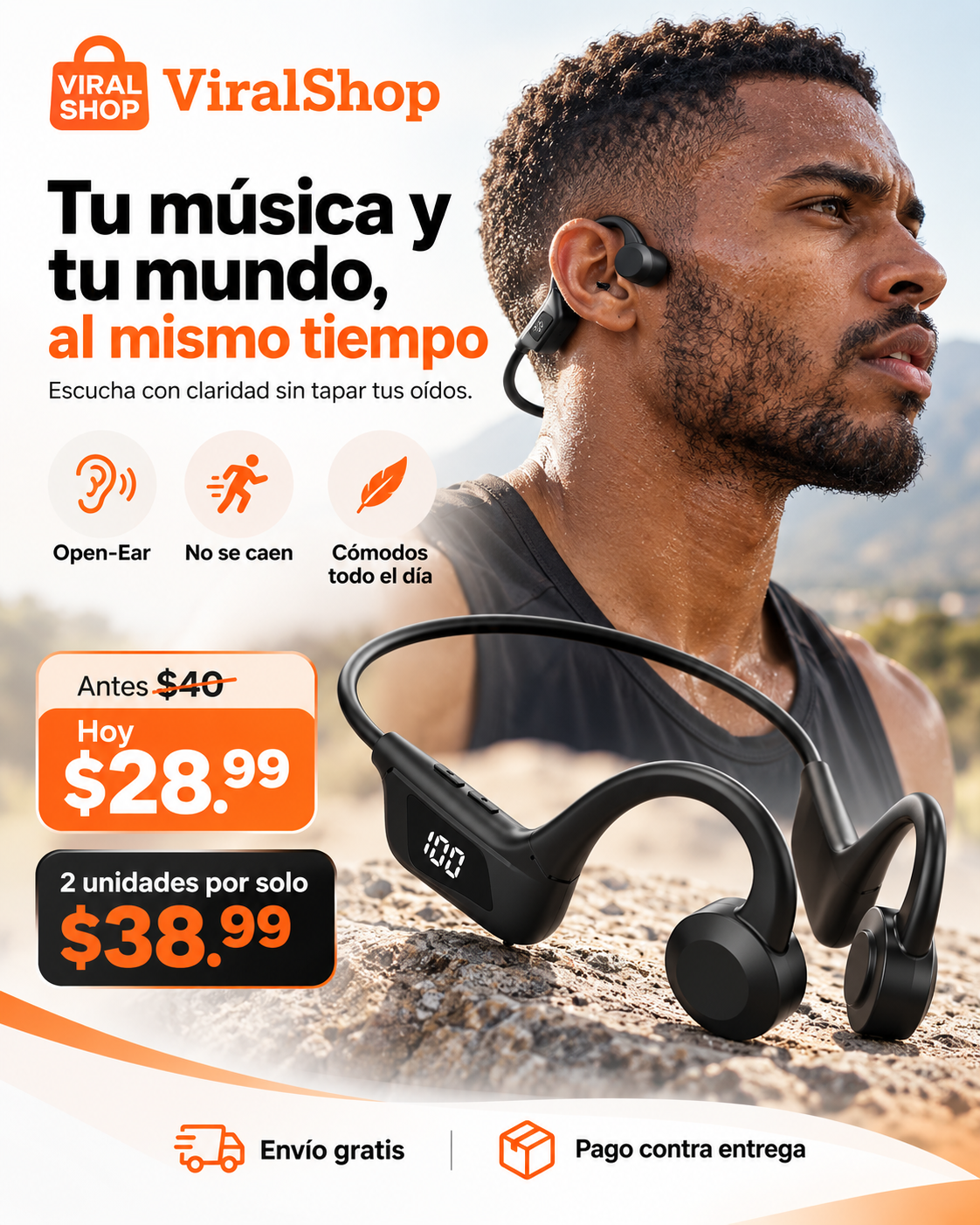 Auriculares AirConduction Pro