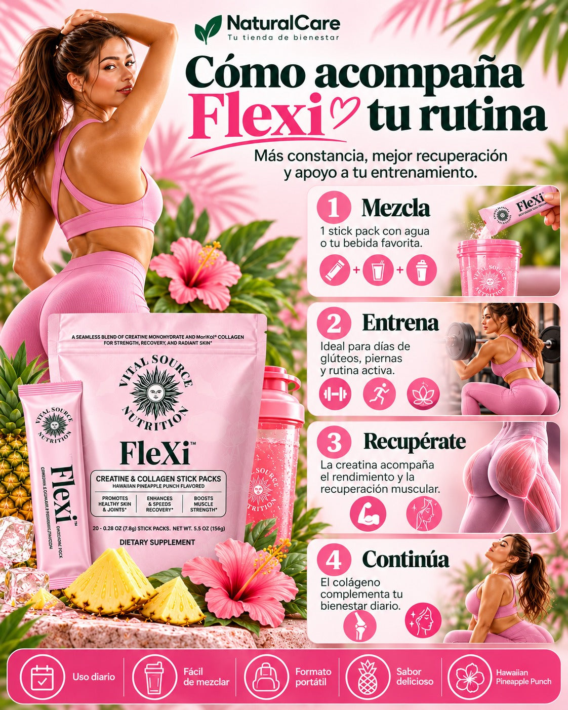 FleXi creatina + colágeno