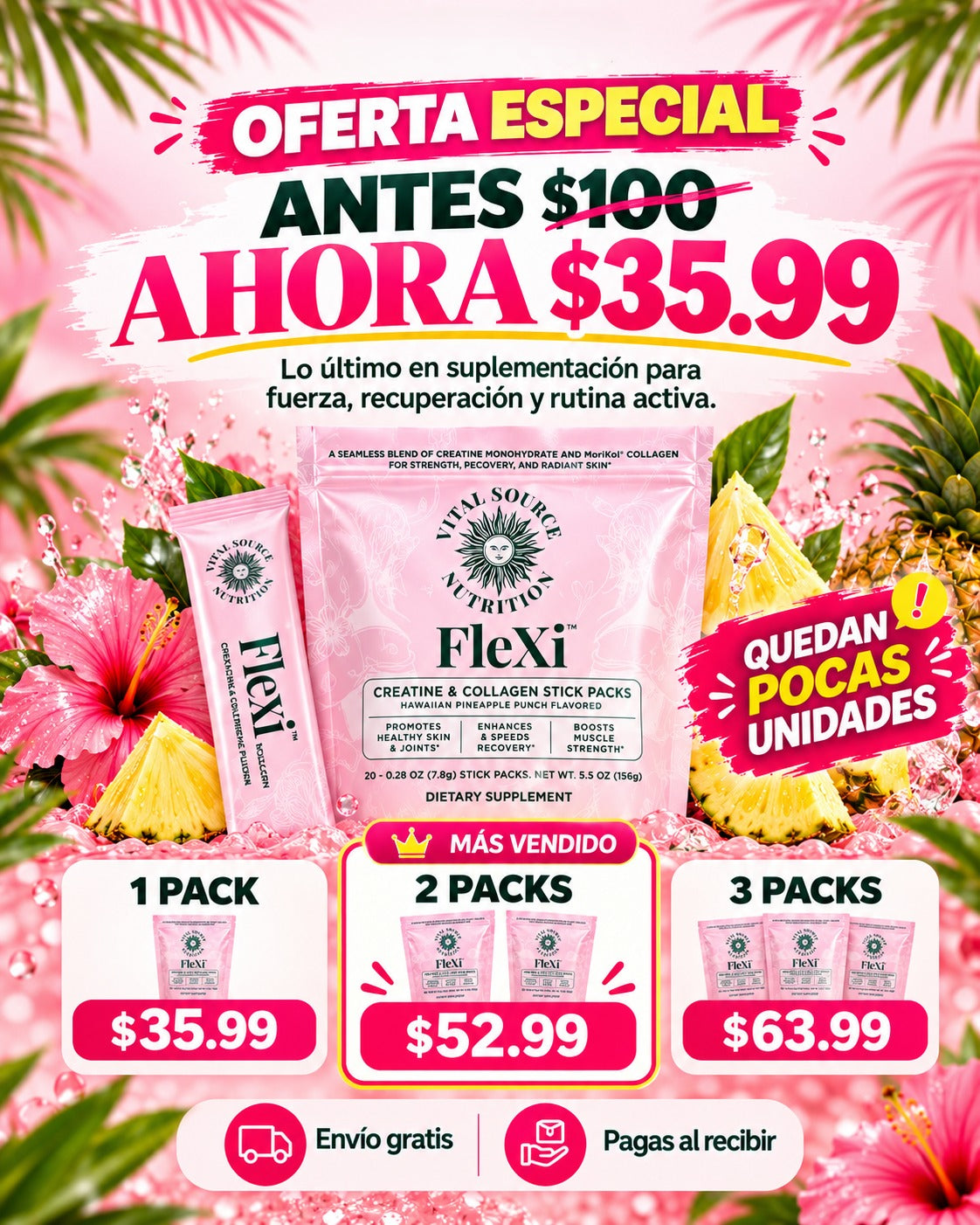 FleXi creatina + colágeno